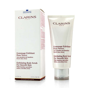 Clarins exfoliating body scrub for smooth skin  --200ml/7oz