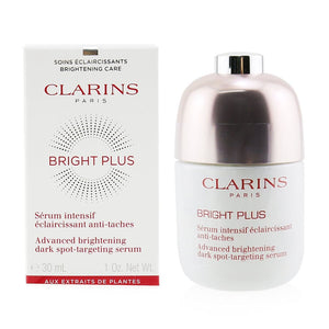 Clarins bright plus advanced brightening dark spot targeting serum  --30ml/1oz