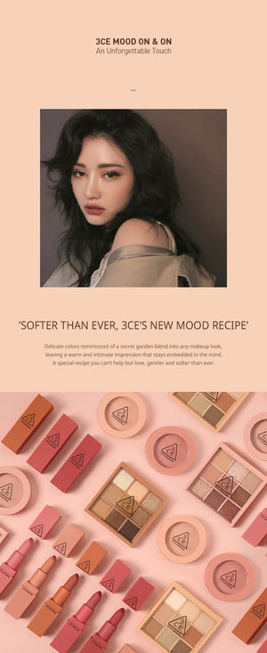 3CE NEW Mood Recipe Face Blush Style Nanda 3 Concept Eyes (Mono Pink)