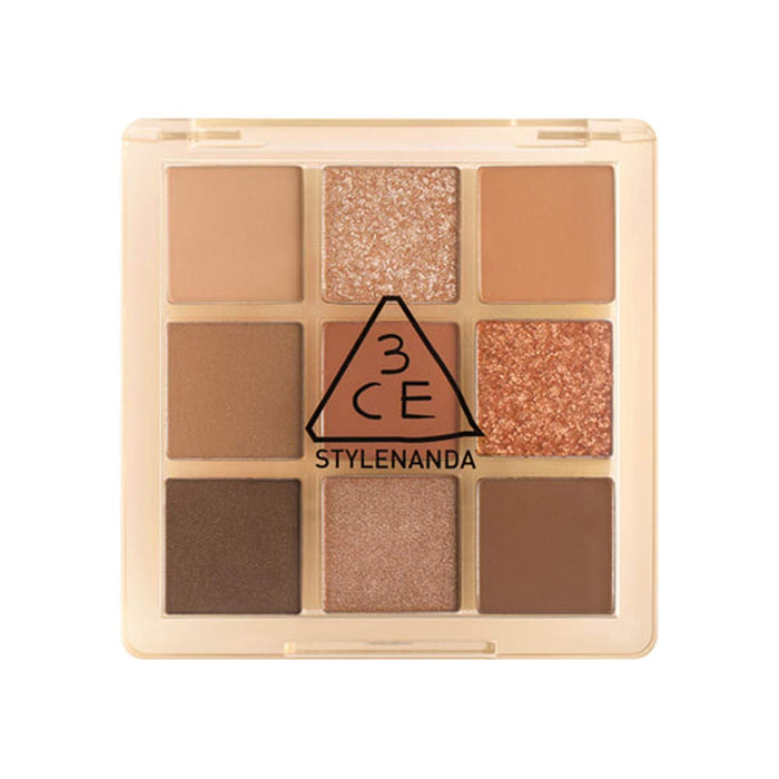 3CE Multi Eye Color Palette Clear Warm & Cool #Butter Cream Colour Pearl Glow Eyeshadow Stylenanda