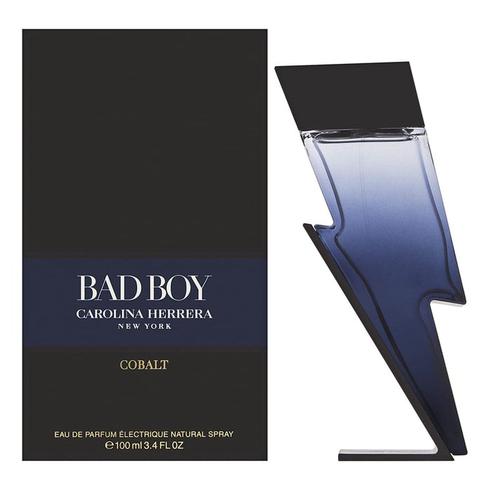 Carolina Herrera Bad Boy Cobalt for Men 3.4 oz Eau de Parfum Electrique Spray