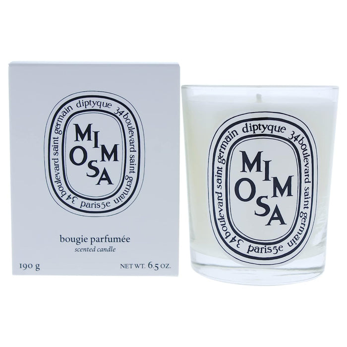 Diptyque Mimosa Candle-6.5 oz.,White
