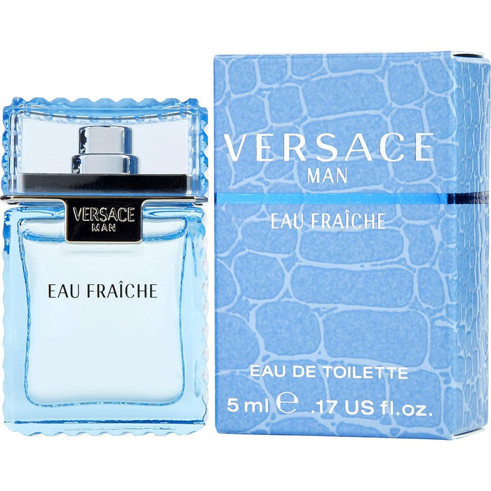 Versace man eau fraiche by gianni versace edt 0.17 oz mini