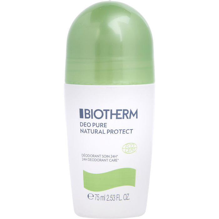 BIOTHERM deo pure natural protect 24 hours deodorant care roll-on 75ml/2.53oz