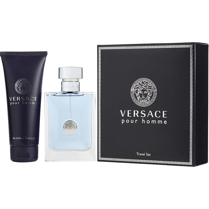 Versace signature by gianni versace edt spray 3.4 oz & hair and body shampoo 3.4 oz (travel offer)