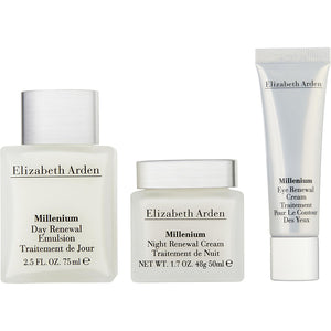 Elizabeth Arden millenium set: day renewal emulsion + night renewal cream + eye renewal cream --3pcs