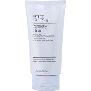 Estee Lauder perfectly clean multi-action foam cleanser/ purifying mask  --150ml/5oz