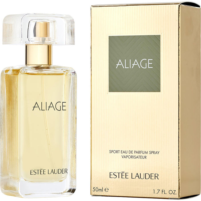 Aliage by estee lauder sport eau de parfum spray 1.7 oz (new gold packaging)