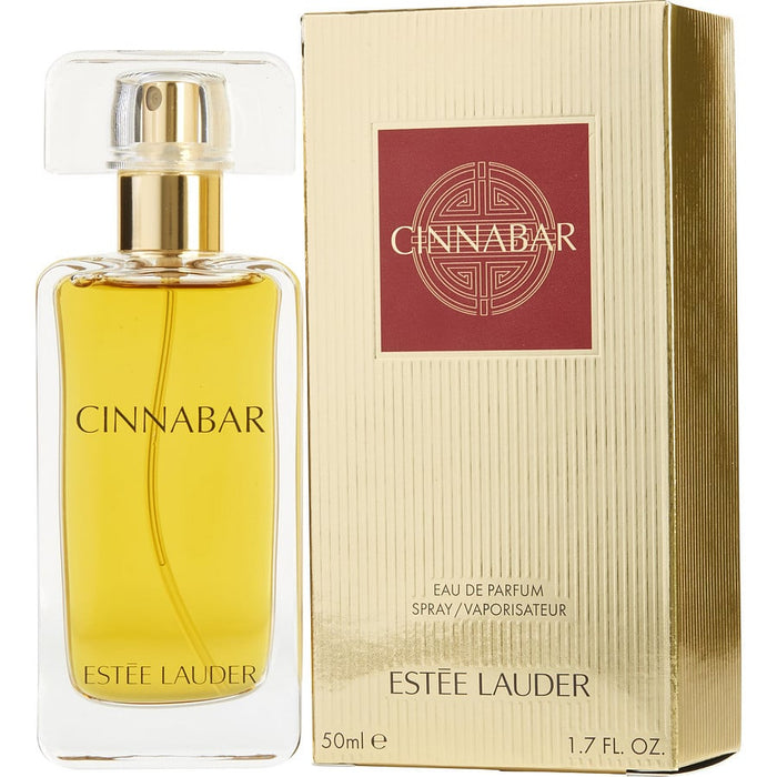 Cinnabar by estee lauder eau de parfum spray 1.7 oz (new gold packaging)