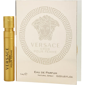 Versace eros pour femme by gianni versace eau de parfum spray vial on card