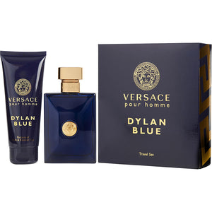 Versace dylan blue by gianni versace edt spray 3.4 oz & shower gel 3.4 oz (travel offer)