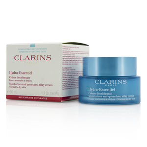 Clarins hydra-essentiel moisturizes & quenches silky cream - normal to dry skin  --50ml/1.7oz