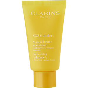 Clarins sos comfort nourishing balm mask with wild mango butter - for dry skin  -75ml/2.3oz
