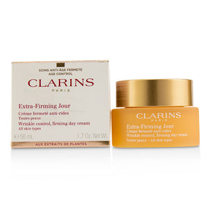Clarins extra-firming jour wrinkle control, firming day cream - all skin types  --50ml/1.7oz