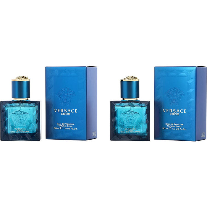 Versace eros by gianni versace edt spray 2 x 1 oz (duo pack)