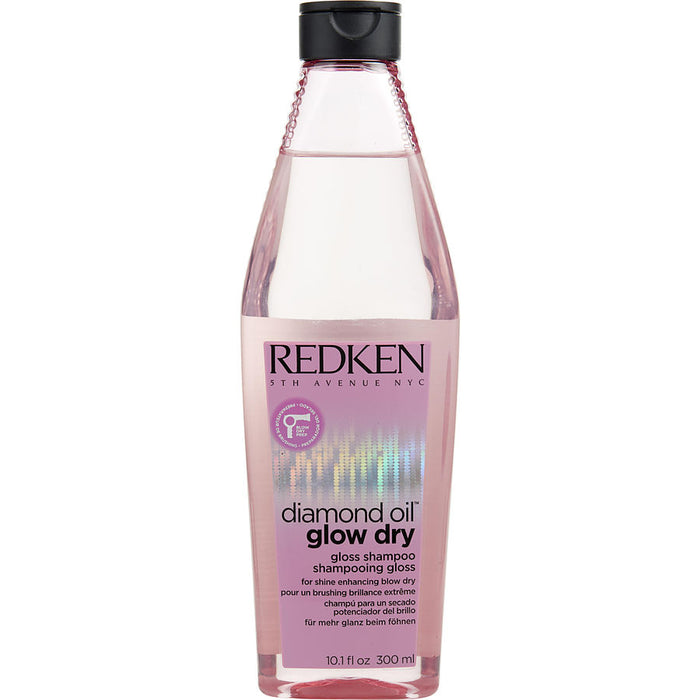 Redken diamond oil glow dry gloss shampoo 10.1 oz