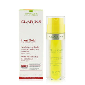 Clarins plant gold nutri-revitalizing oil-emulsion  --35ml/1.1oz