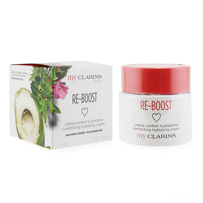 Clarins my clarins re-boost comforting hydrating cream  for dry & sensitive skin  50ml/1.7oz