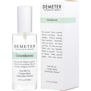 Demeter greenhouse cologne spray 4 oz