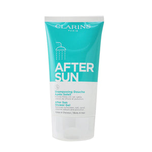 Clarins after sun shower gel - for body & hair  --150ml/5oz