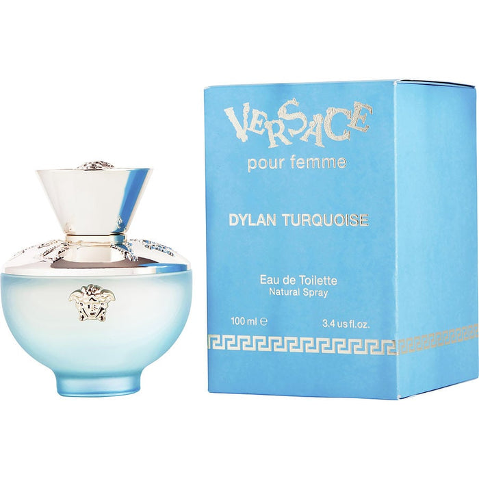 Versace dylan turquoise by gianni versace edt spray 3.3 oz