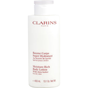 Clarins moisture rich body lotion ( for dry skin )--400ml/13.5oz