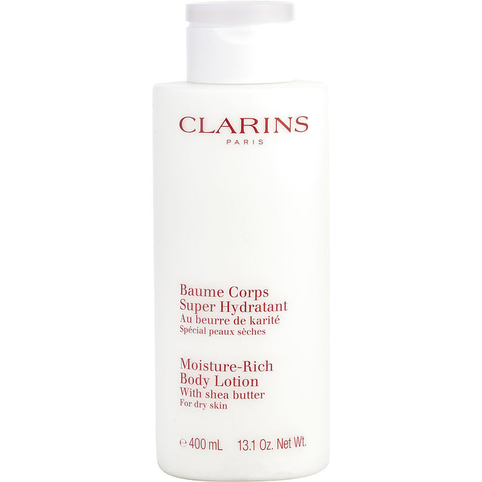 Clarins moisture rich body lotion ( for dry skin )400ml/13.5oz
