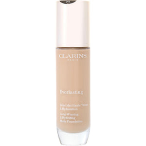 Clarins everlasting long wearing & hydrating matte foundation - # 105n nude  --30ml/1oz