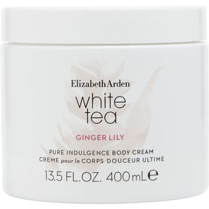 White tea ginger lily by elizabeth arden body cream 13.5 oz