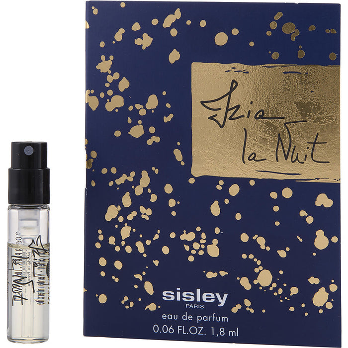 Izia la nuit by sisley eau de parfum spray vial on card