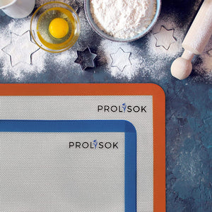 Prolisok Silicone Baking Mats - Pack of 2 - Prolisok Prolisok